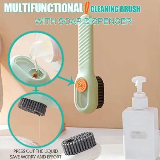 crowd click multifunctional liquid shoe brush | fur cleaning